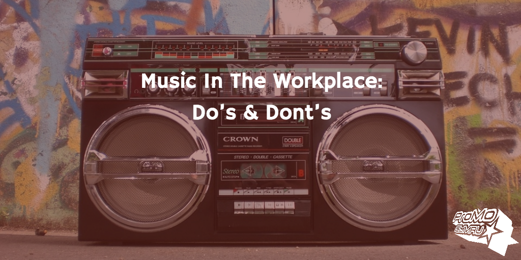 Boombox fo Music In the Workplace article