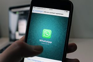 WhatsApp on an iPhone for Messaging Apps article
