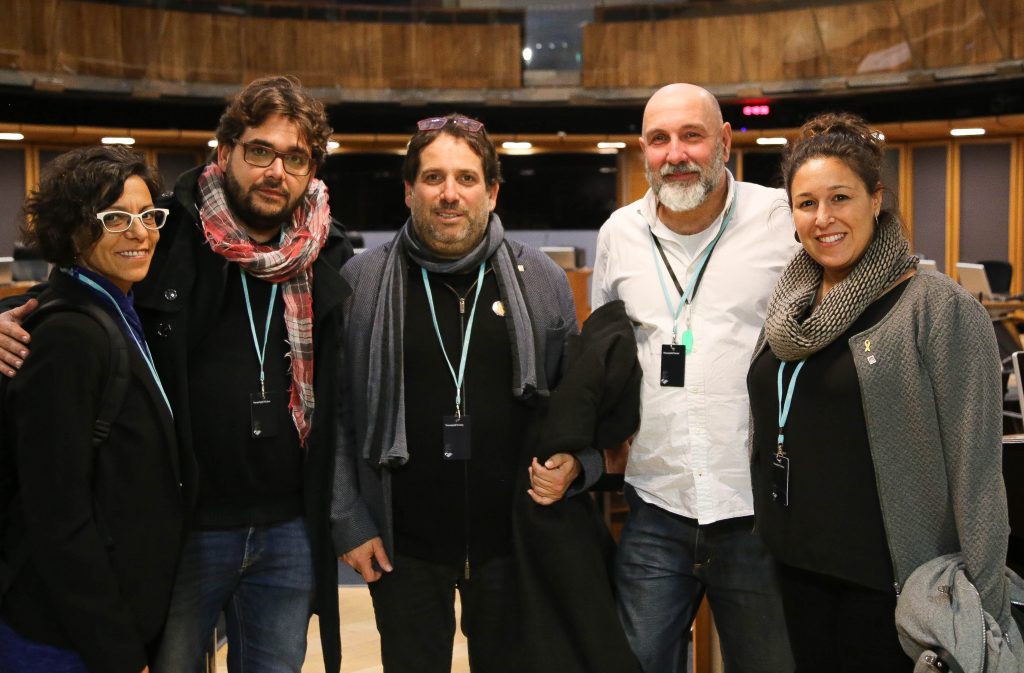 Ymweliad Catalonia yn y Senedd